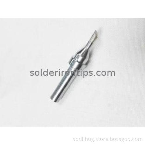 Tin / Copper Solder Tip Round Tip Type Welding Tips For Sol